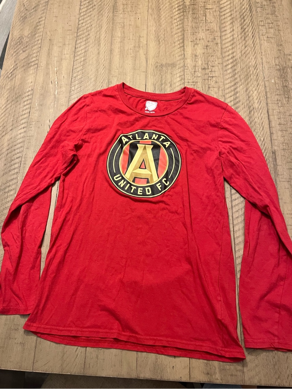 Atlanta United FC Kids' Red Long-Sleeve Tee